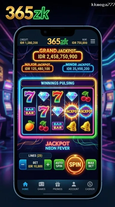 Pratinjau antarmuka kkmega777 — aplikasi APK resmi Android v2.5.6